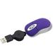 Mini USB Wired Retractable Small 1600 Optical Travel Mice for Windows 98 2000 XP Vista Version
