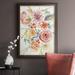 Winston Porter Floating Florals II Premium Framed Canvas- Ready To Hang Canvas in Orange/Pink/Yellow | 20 H x 16 W in | Wayfair