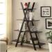 Latitude Run® 59" H x 46" W Etagere Bookcase Wood in Brown | 59 H x 46 W x 13 D in | Wayfair 8AE90357AD2F4B8EABE5DF59EE0C8A4D