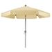 Arlmont & Co. Lachisa 7'6" Beach Umbrella, Metal | 92 H x 90 W x 0 D in | Wayfair 5E28199108664A94B22787DE73119795