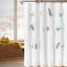 Ebern Designs Luodi Mesh Pocket Shower Curtain Liner Polyester in White | 72 H x 70 W in | Wayfair 1D6A89C0ED0F44FF961339339C0286C9