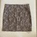 Free People Skirts | Cute Free People Mini Skirt. Size 8. | Color: Brown/Cream | Size: 8