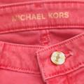 Michael Kors Jeans | 1/2 Price Thru Sunday! No Bundle. Michael Kors Mk Red Skinny Capri Pants - 12 | Color: Red | Size: 12