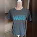 Vans Shirts & Tops | Bogo Sale Vans~Unisex Tread Gray Blue T-Shirt | Color: Blue/Gray | Size: Lb