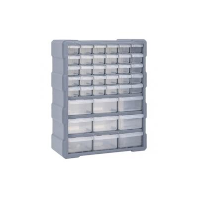 Multi-Schubladen-Organizer 4 | vidaXL : Farbe - Grau Image