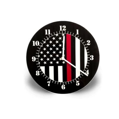 "Thin Blue Line Patches and Flags Thin Red Line American Clock TRLAMCLOCK Model: TRL-AM-CLOCK"
