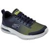 Sneaker SKECHERS "DYNA-AIR-BLYCE", Herren, Gr. 43, blau (navy, kombiniert), Textil, casual, Schuhe, mit Farbverlauf, Freizeitschuh, Halbschuh, Schnürschuh