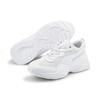 Sneaker PUMA "CILIA", Gr. 42,5, bunt (puma weiß, gray violet, puma silber), Synthetik, Synthetik, sportlich, Schuhe