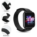 Bracelet Realme Sport pour montre 20mm Nylon pour DIZO Watch 2 TechLife pour Realme Watch/COLMI