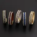 Bracelets en cuir motif léopard pour femmes et filles bracelet à fermoir magnétique en cristal