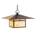 Arroyo Craftsman Monterey 16 Inch Tall 1 Light Outdoor Hanging Lantern - MH-24PF-CS-RC