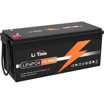 12V 200Ah Batterie LiFePO4 Akku mit 100A bms, 2560Wh Deep Cycle Lithium Batterie, 4000-15000 Zyklen Image