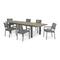 Ensemble table de jardin 300/200x100 cm et 6 chaises