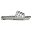 ADIDAS Damen Badeslipper Comfort adilette, Größe 40 ½ in Grau