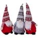 Kahoo Christmas Gnomes Plush, 3 Pack Scandinavian Swedish Santa Decorations Elf w/ Knitted Hats, Chirstmas Plush Toy For Xmas Holiday Ornaments Home | Wayfair