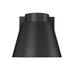 Orren Ellis Johnnessa Aluminum LED Wall Light Aluminum/Metal in Black | 11 H x 12 W x 13 D in | Wayfair 25B3FEFCC52F47FB8B862BD357203C26