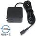 45W Type-C Ac Adapter Power Supply Wall Charger Cord For Nintendo Switch Nexus 5X/6P LG G5/G6 Samsung S8 MacBook 12 inch