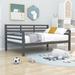 Red Barrel Studio® Franckot Full Size Wooden Daybed w/ Slats Wood in Gray | 38.3 H x 57.2 W x 79.4 D in | Wayfair BF55426D4FAB4291BA2265F3D95ECE06