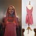 Free People Dresses | Free People Pink Sequin Beaded Chiffon Dress Aso Jules Euphoria Alt Size Small | Color: Pink | Size: S