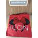 Disney Bags | Disney Parks Minnie Mouse Ears Headband Icon Red Canvas Tote Bag Sequin - New | Color: Red | Size: Large