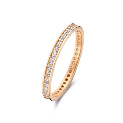 Isabel Bernard Ring La Concorde Merle - 585 roségold 52 Damen Image
