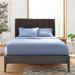 CLEAN DESIGN HOME 400 Thread Count Satin Sheet Set 100% Cotton/Sateen in Blue | California King | Wayfair 028828660022