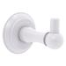 Allied Brass Essex Wall Mounted Robe Hook Metal in White | 2.1 H x 2.1 W x 3.39 D in | Wayfair ES-20-WHM