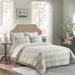 Gracie Oaks Ravreet Standard Cotton Reversible 3 Piece Quilt Set Polyester/Polyfill/Flannel/Cotton in White | King Quilt + 2 Standard Shams | Wayfair