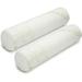 AllSett Health 2 Pack Bamboo Cervical Neck Roll Memory Foam Pillow, Bolster Pillow, Round Neck Pillows Support For Sleeping | 4 H x 17 W in | Wayfair