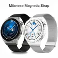 Bracelet en métal pour montre Huawei GT3 Pro en acier inoxydable 46mm/42mm 20 /22mm pour hommes