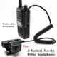 Talkie-walkie Radio pour Z-tactique TCA-SKY PELTOR casque otan U94 PTT pour Baofeng UV-XR A58 UV9R