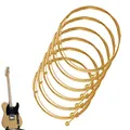 Cordes de guitare acoustique légères en acier jeu de 6 cordes pour guitare acoustique revêtues de