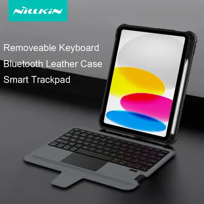 NILLKIN-Étui pour clavier anti-choc sans fil housse en cuir pour iPad 10 Isabel 10e 2022 10.9