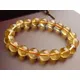 Bracelet de perles rondes en Citrine jaune naturelle pour hommes et femmes véritable perle 8mm 9mm