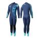 Owntop Wetsuits for Men 3mm Neoprene Wet Suit Full Body Keep Warm Diving Surfing Suit Blue