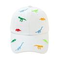 Toddler Baby Baseball Caps Summer Dinosaur Embroidered Trucker Hats