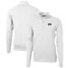 Men's Cutter & Buck White UNLV Rebels Big Tall Virtue Eco Pique Recycled Quarter-Zip Pullover Top