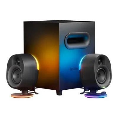 SteelSeries Arena 7 2.1-Channel Bluetooth Gaming Speakers with RGB Lighting
