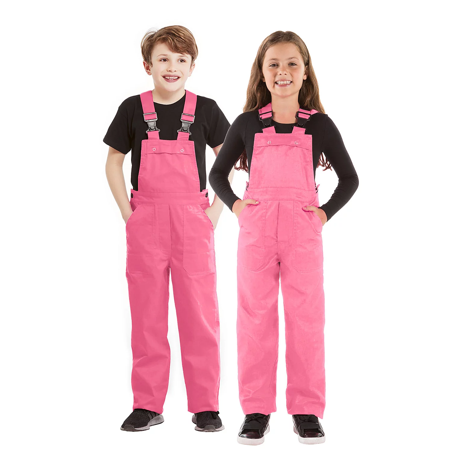 Kinder-Latzhose, rosa Image