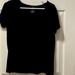 American Eagle Outfitters Tops | American Eagle Outfitters Black V Neck Top Size Medium | Color: Black | Size: M