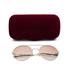 Gucci Accessories | Gucci Gold/Pink 59mm Designer Sunglasses | Color: Gold/Pink | Size: [Os]
