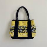 J. Crew Bags | J. Crew Vintage Canvas Tote Bag | Color: Blue/Yellow | Size: Os