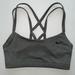 Nike Intimates & Sleepwear | Nike Dri-Fit Sports Bra Grey Cross Back Straps Gym Yoga Activewear Sports Xs | Color: Gray | Size: Xs