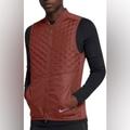 Nike Jackets & Coats | Nike Aeroloft Down Running Vest, Rare Color, L | Color: Orange | Size: L