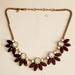 J. Crew Jewelry | J. Crew Statement Necklace | Color: Gold/Red | Size: Os