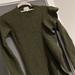 J. Crew Dresses | Jcrew Olive Green Ruffled Sweater Dress Size Xs | Color: Green | Size: Xs