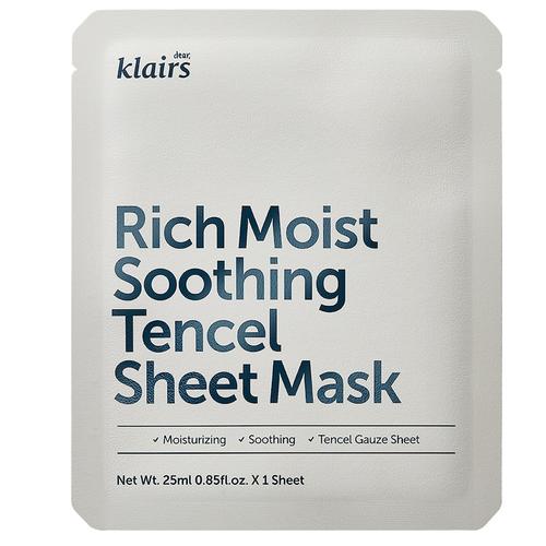 Dear Klairs - Rich Moist Soothing Tencel Sheet Mask Tuchmasken 10 ct