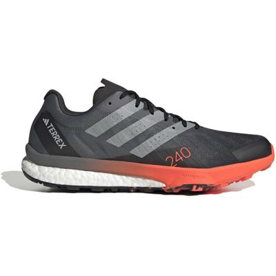 Adidas Terrex Speed Ultra Trail Running Shoes - Men's Black/Matte Silver/Solar Red 15US HR1119-15