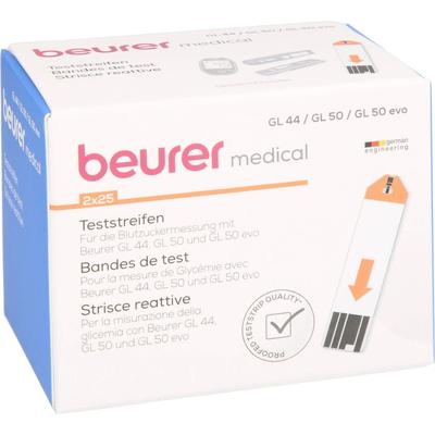 Beurer - GL44/GL50 Teststreifen Blutzucker- & Ketonteststreifen