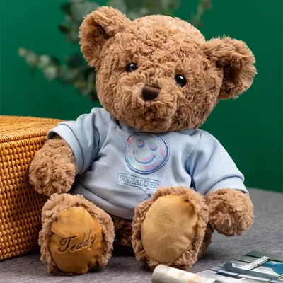 Ours en peluche Kawaii de haute qualité 30cm 1 pièce jouets en peluche pour enfants et bébés